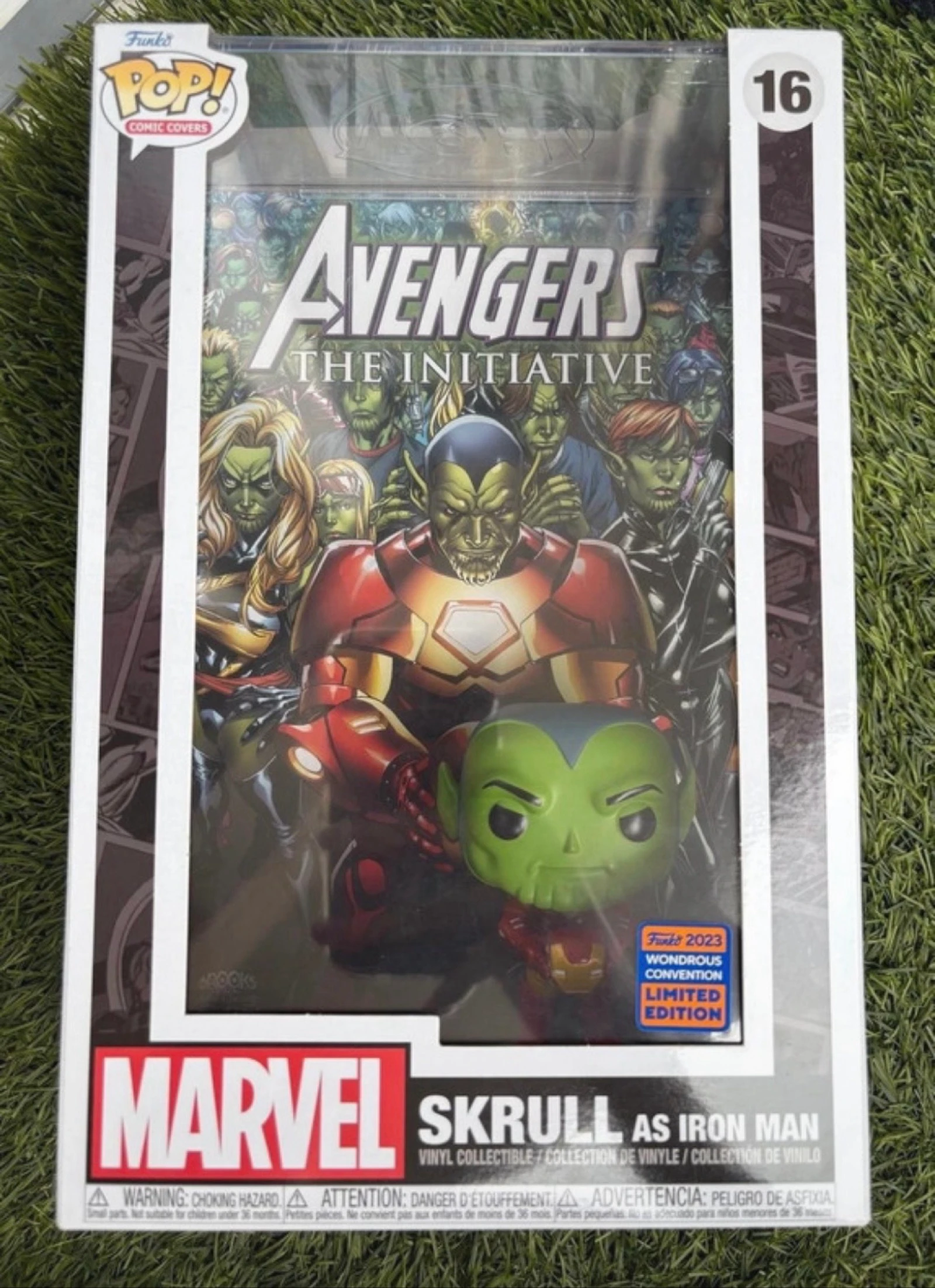Funko Pop! Comic Cover Skrull as Iron Man Exclusive